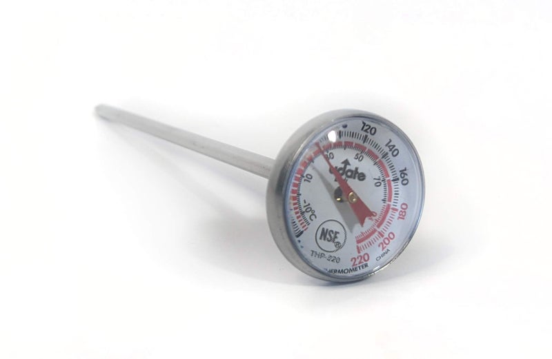 Update International (THP-220) 5 1/2" Long Dial Pocket Thermometer - Image 1